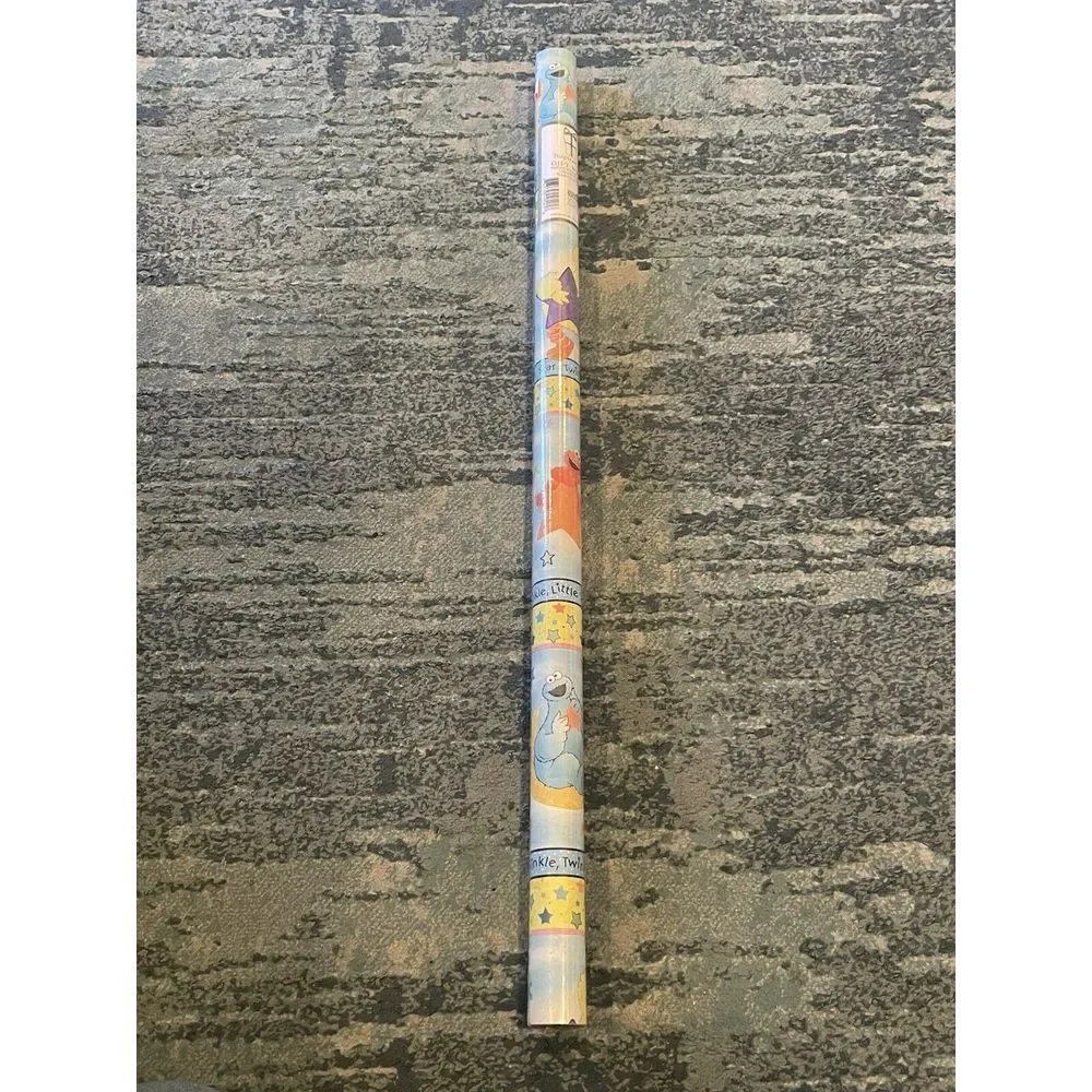 Vintage Sesame Street 2004 Gift Wrapping Paper Twinkle‎ Twinkle Little Star